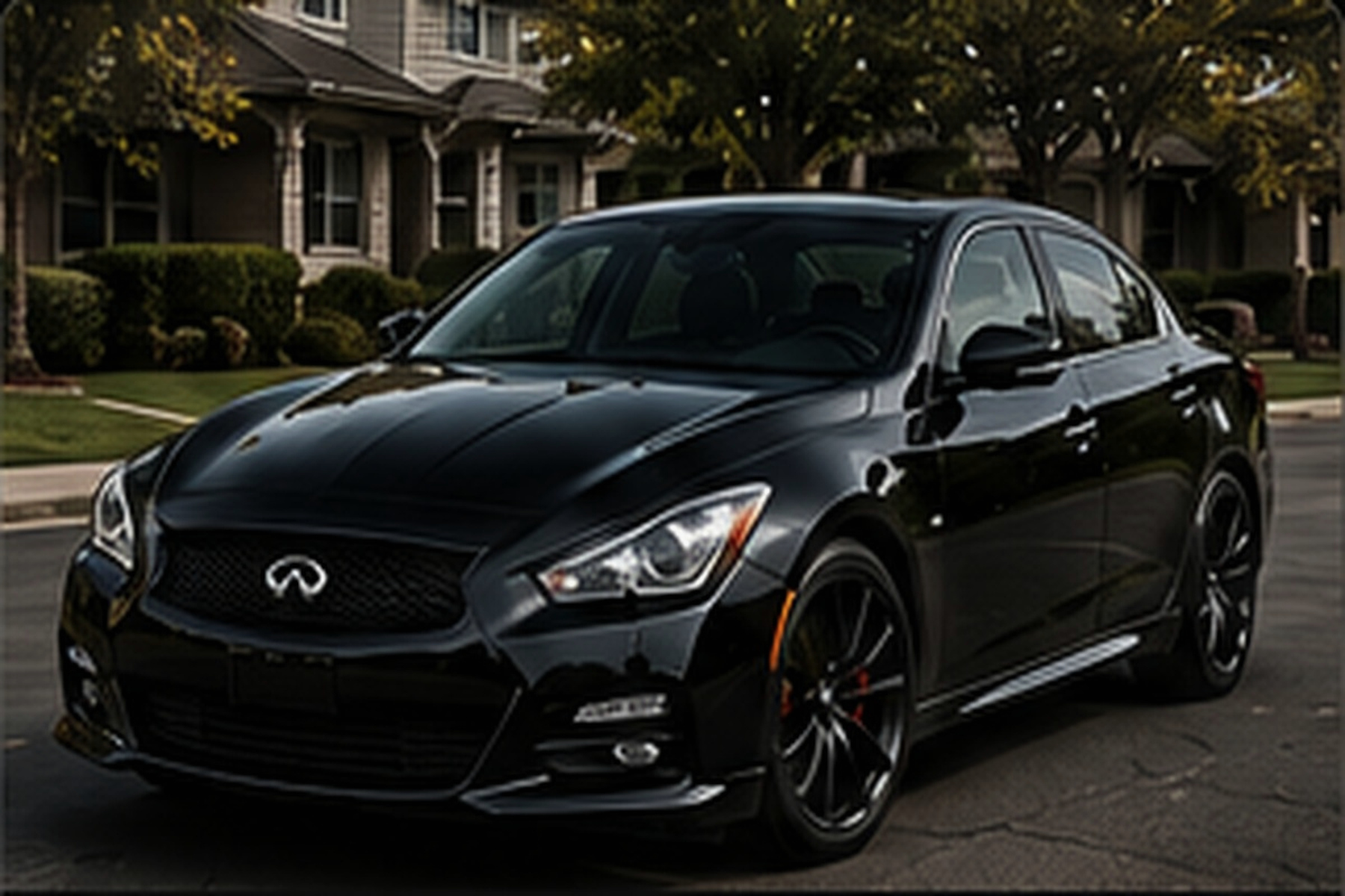 2012 Infiniti G37, black