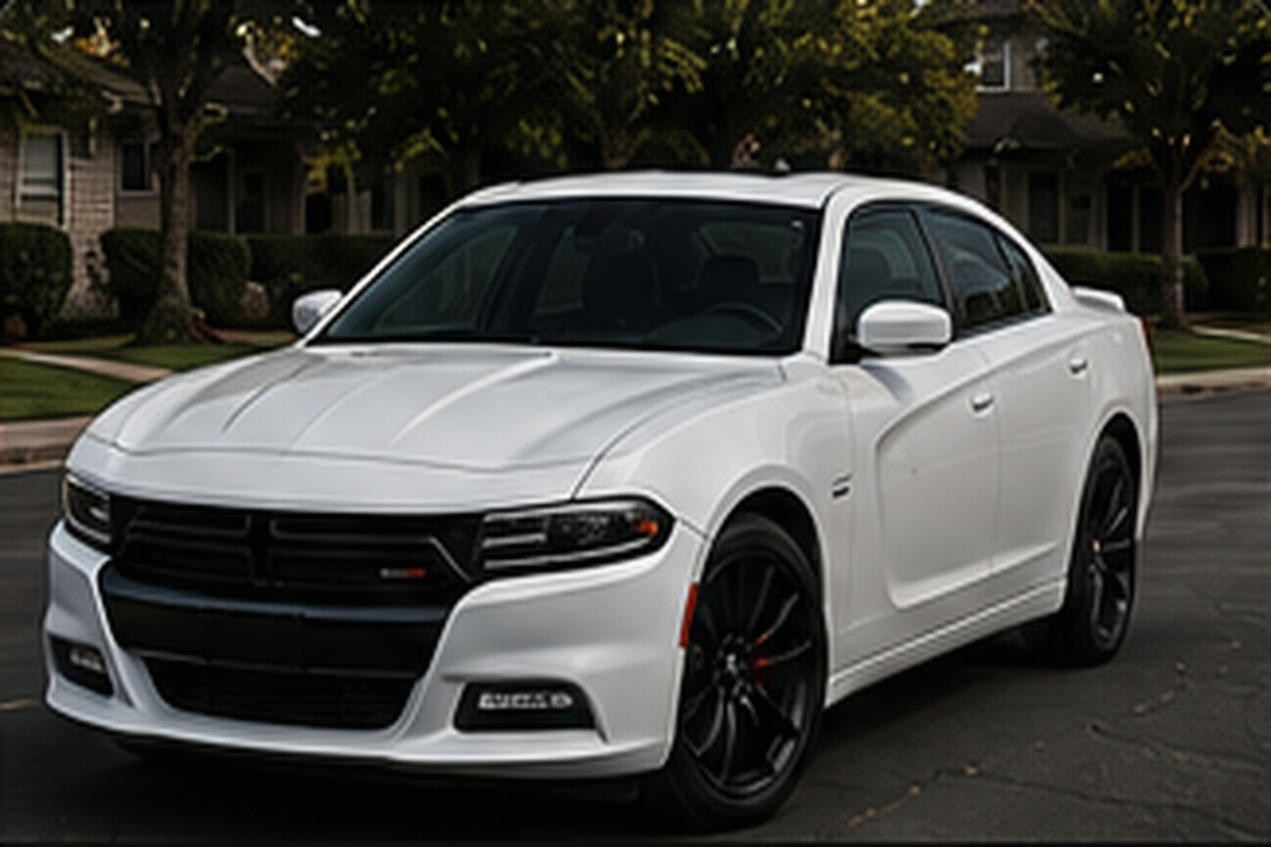 2014 Dodge Charger, white